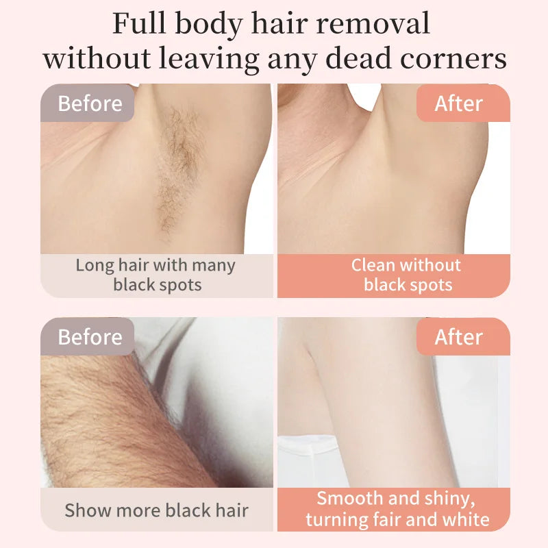 2in1 Electric Portable Hair Trimmer Shaver for Men and Women with Hair Removal Function